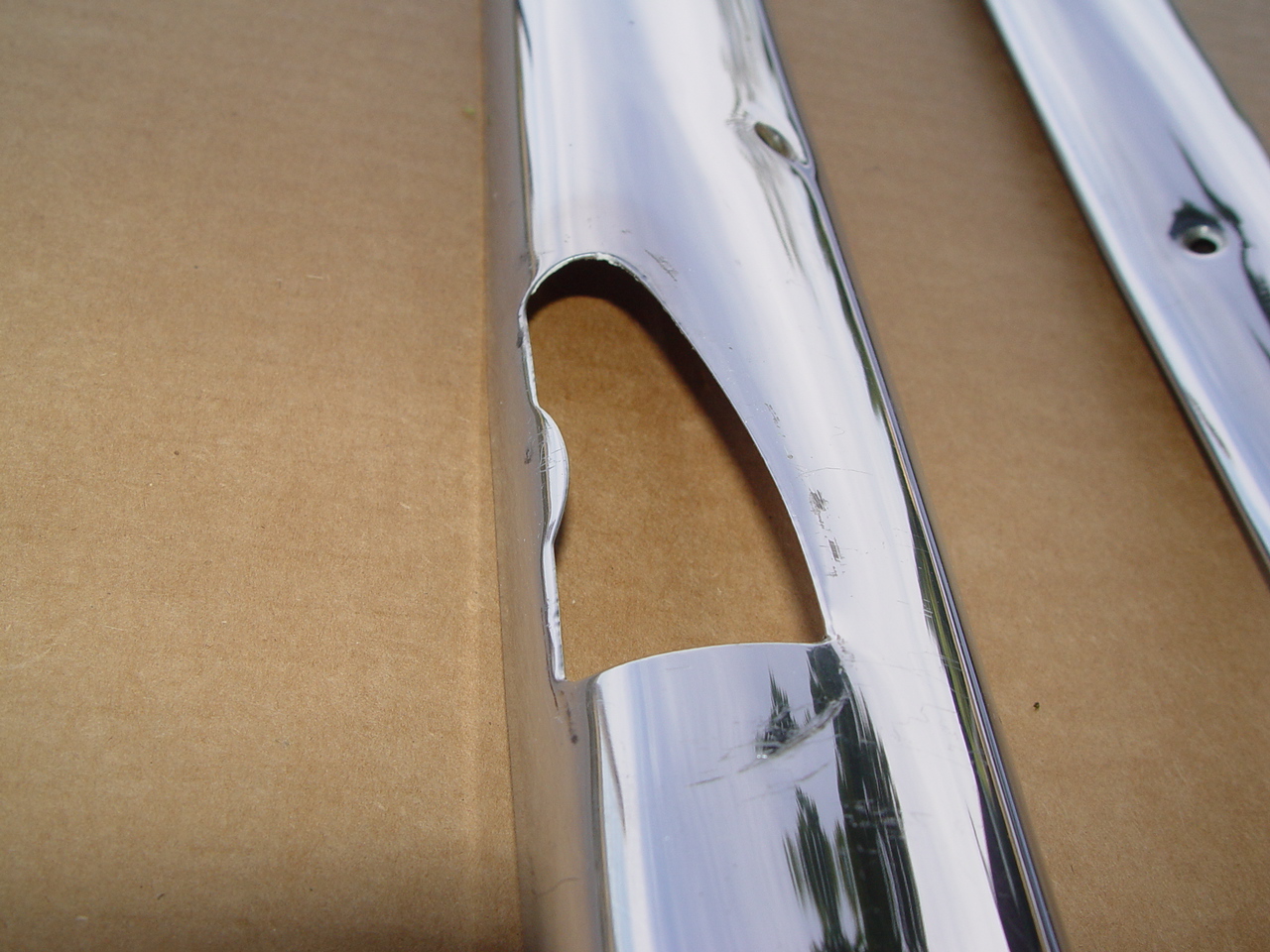 1963 Windshield Roofrail Garnish Molding